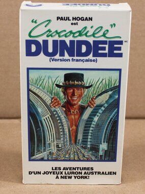 Crocodile Dundee (VHS)(French) Tested